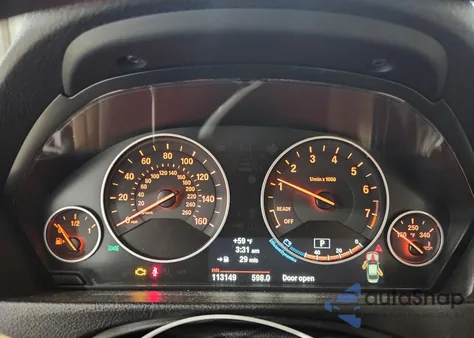 2013 BMW 328 Xi Sulev from USA, damaged, VIN WBA3B5C59DF596446